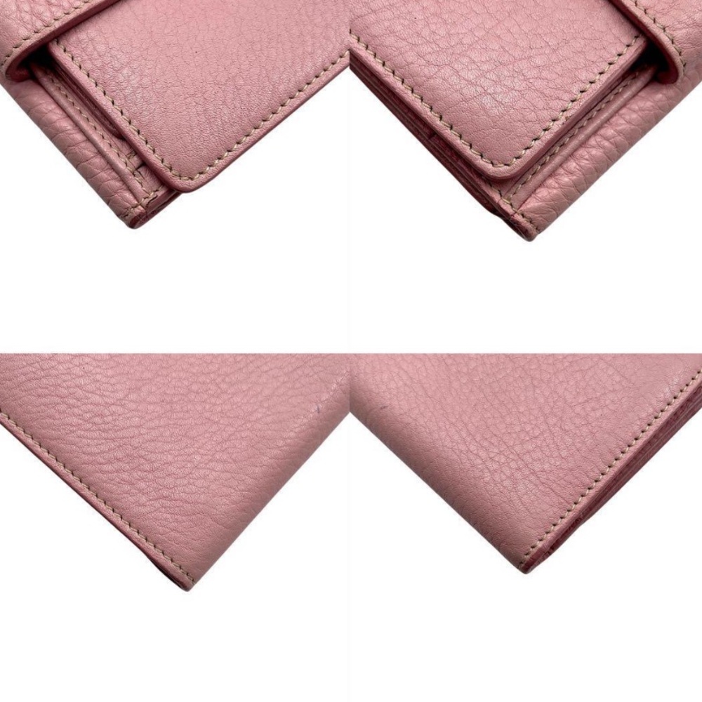 Celine Pink Leather Wallet - Picture 8 of 10